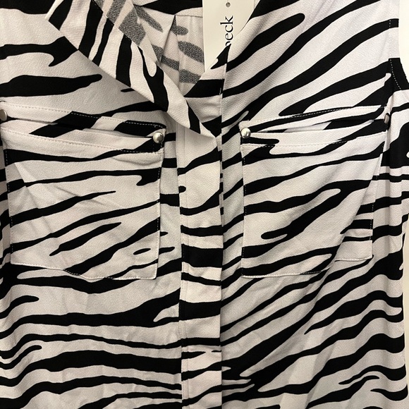 New Peck&peck zebra print top size small - Picture 4 of 5
